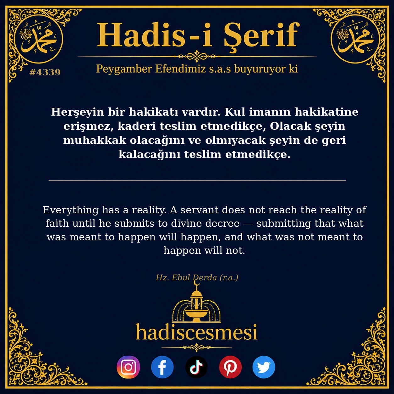 Hadis 4339