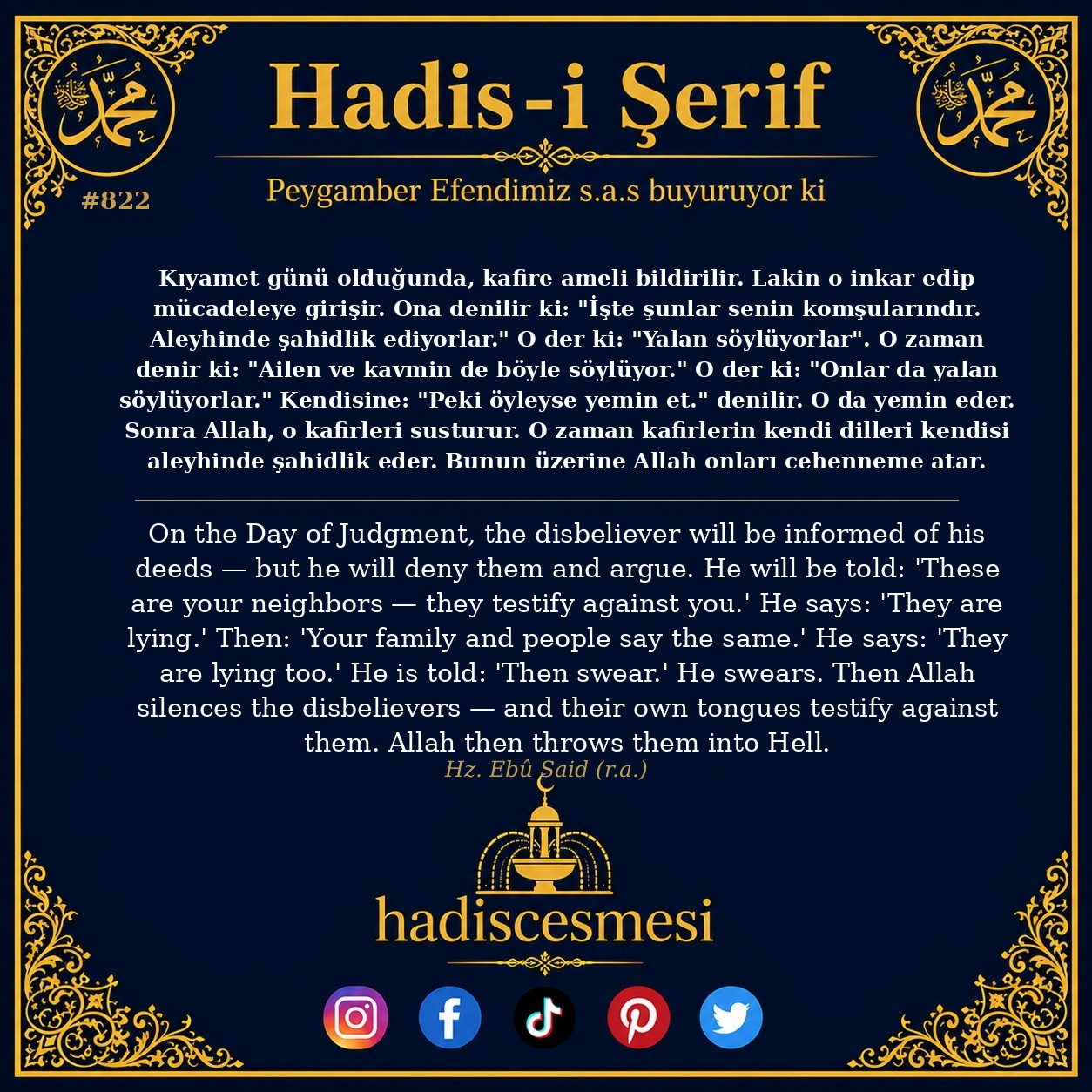 Hadis 0822