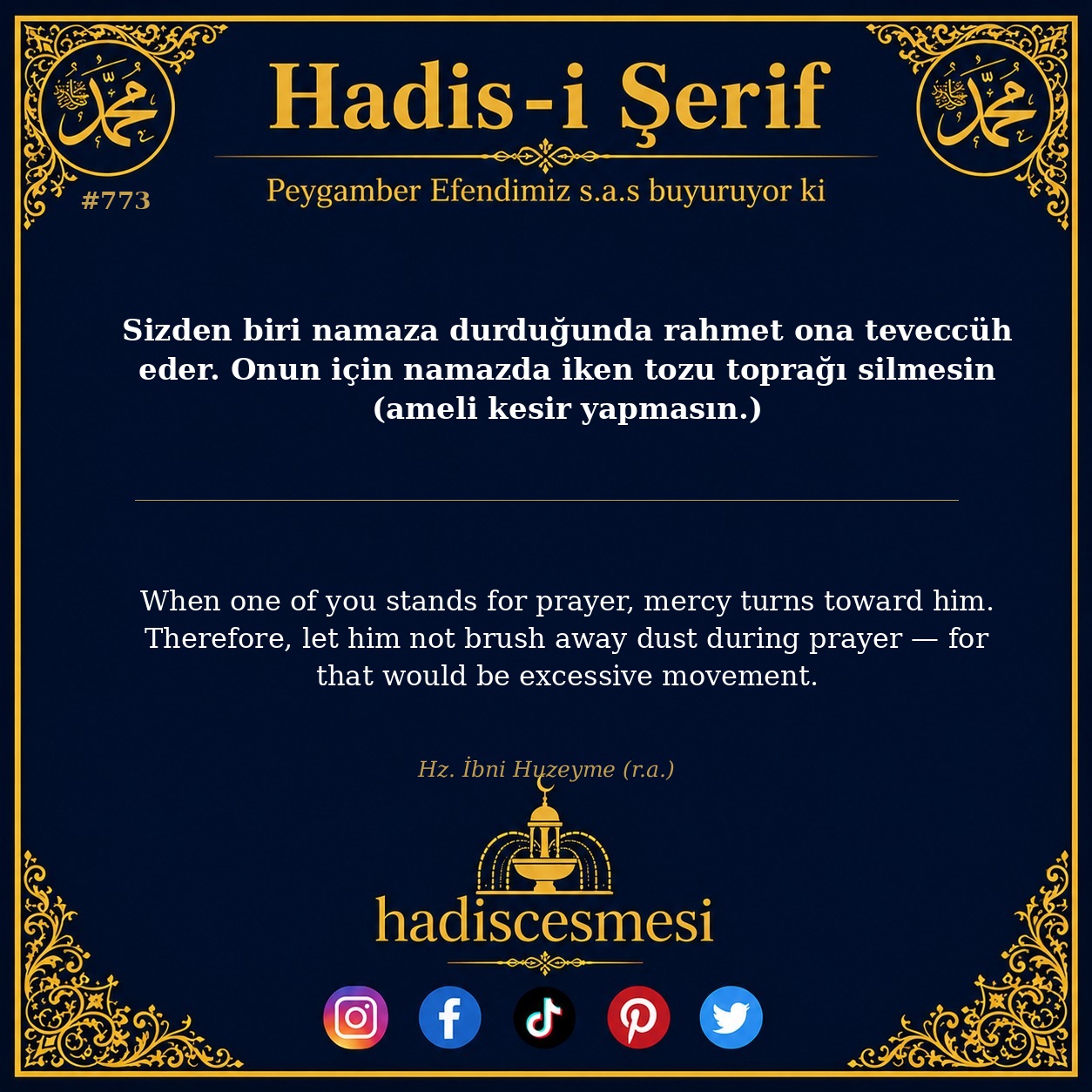 Hadis 0773