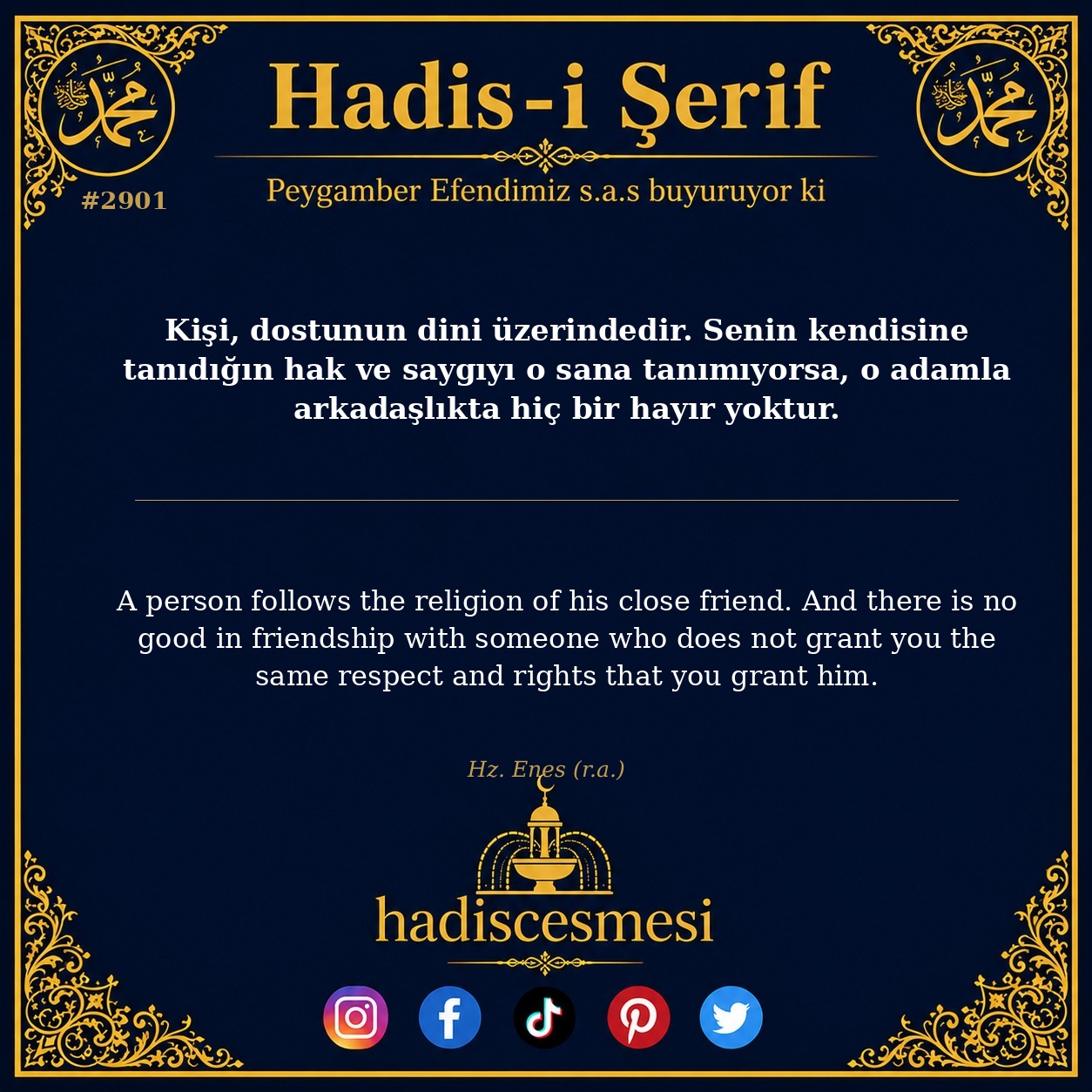 Hadis 2901