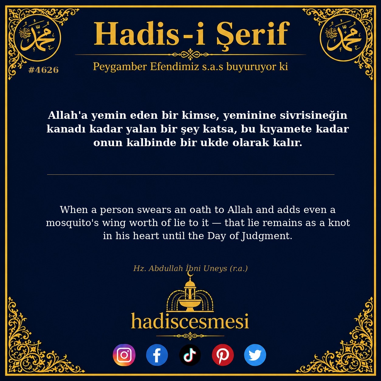 Hadis 4626