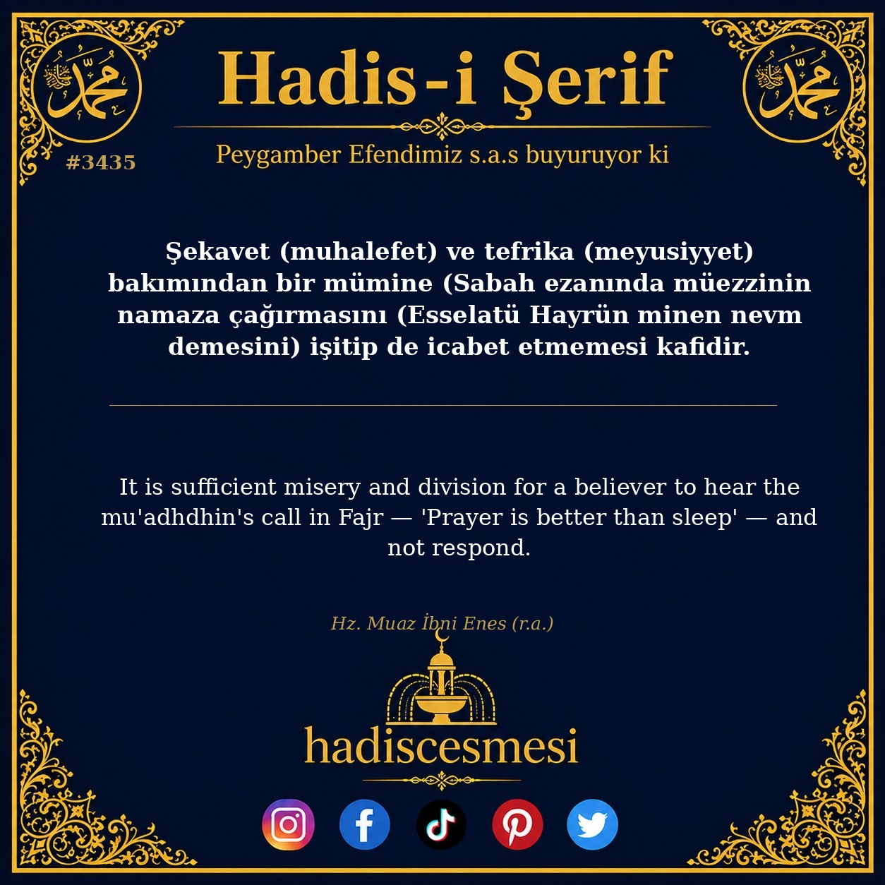 Hadis 3435