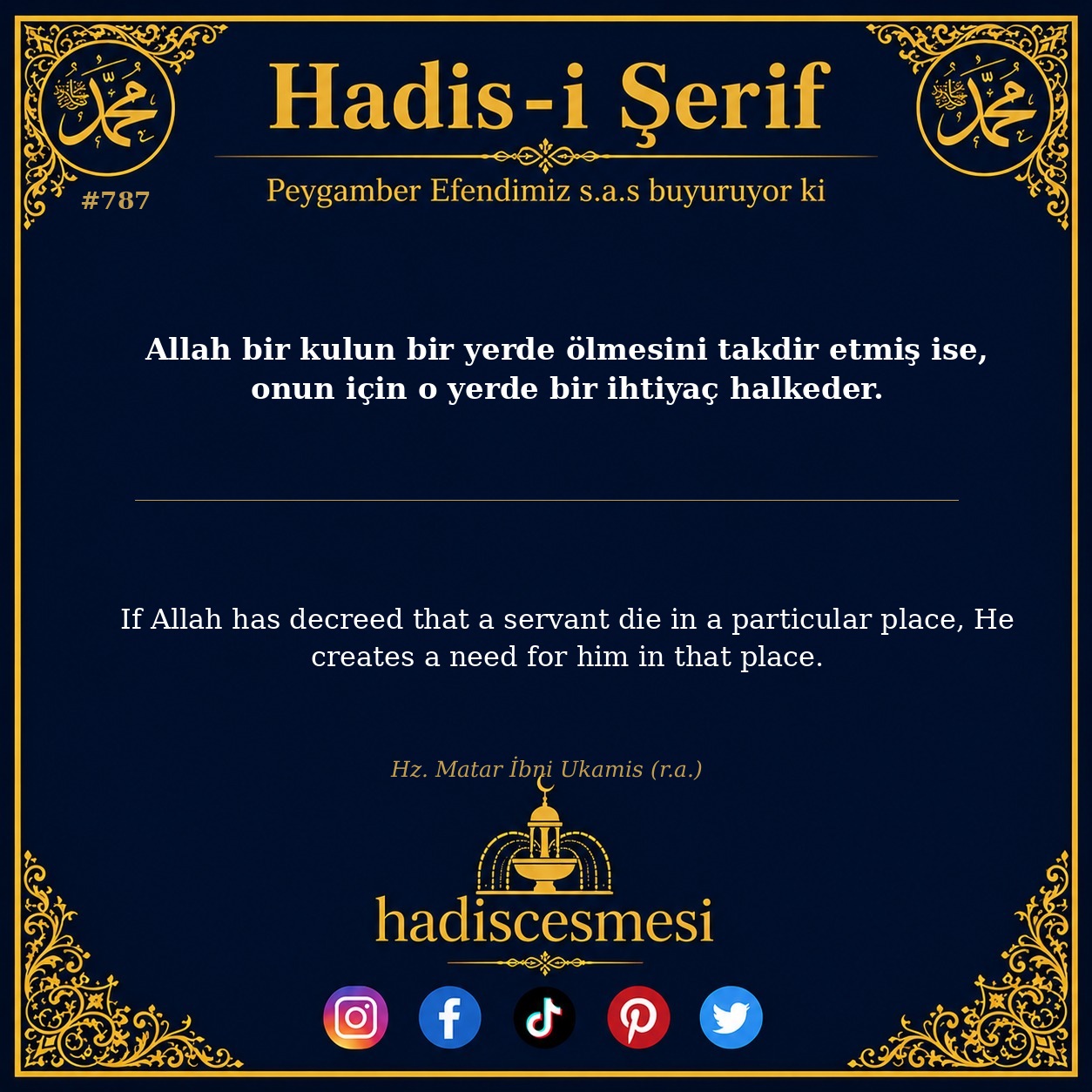 Hadis 0787