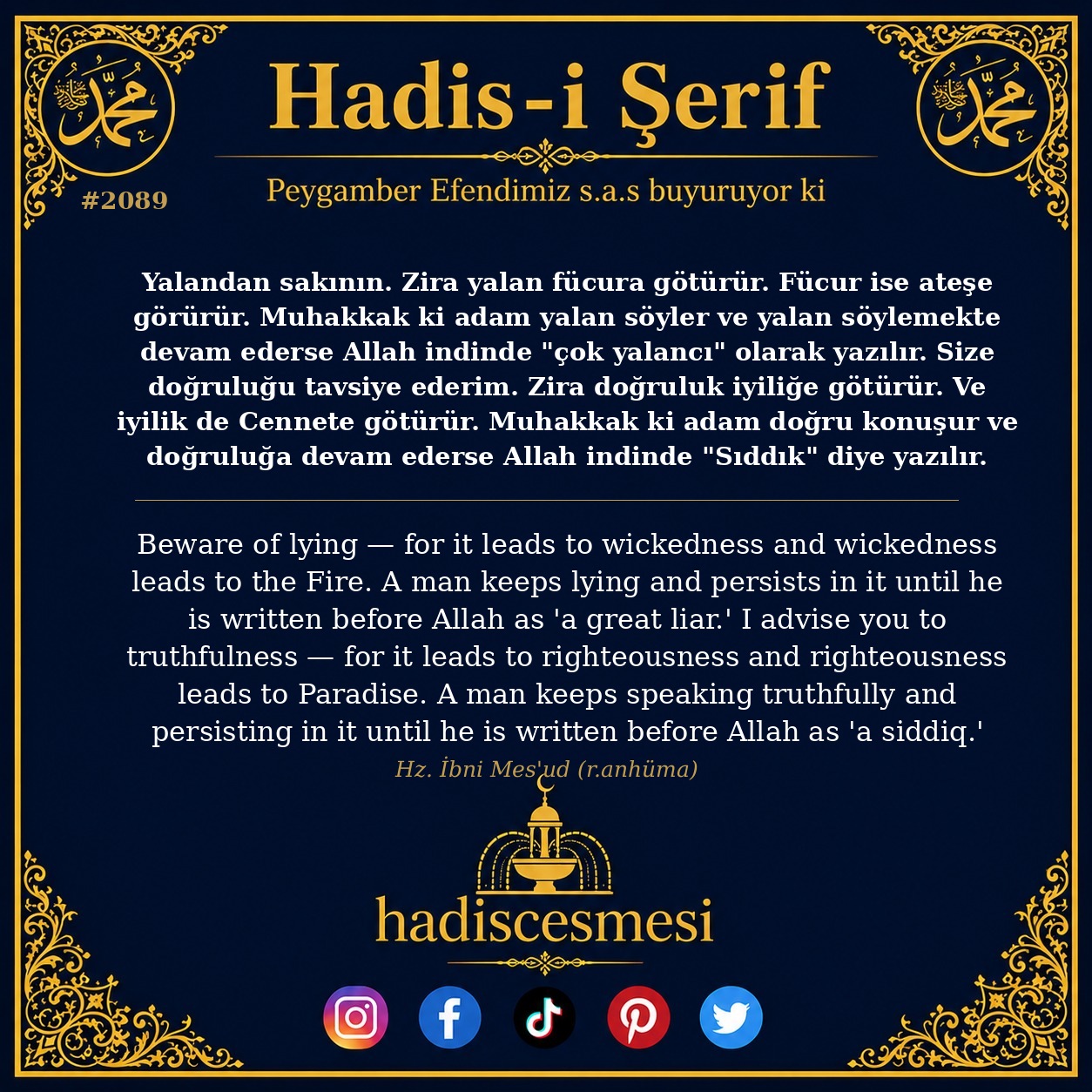 Hadis 2089