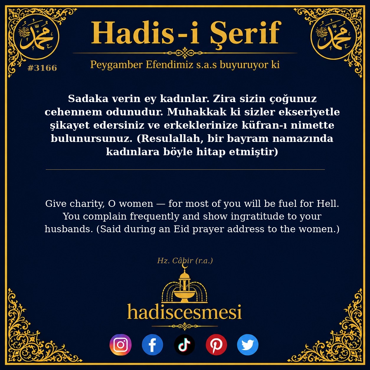 Hadis 3166