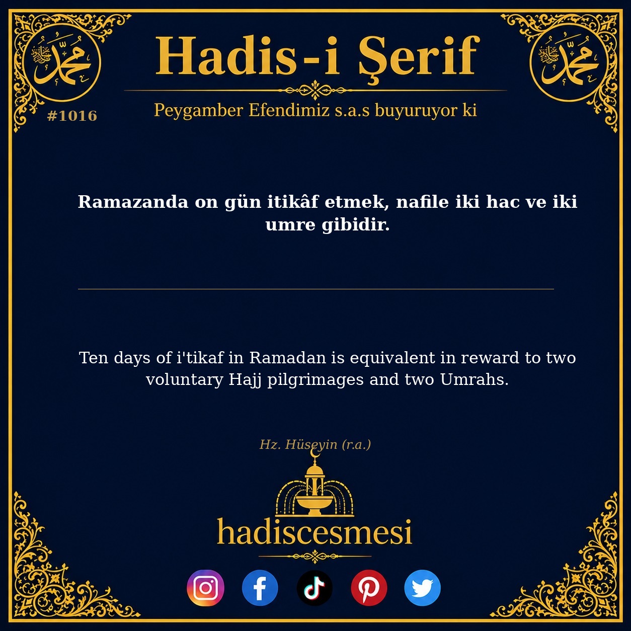Hadis 1016