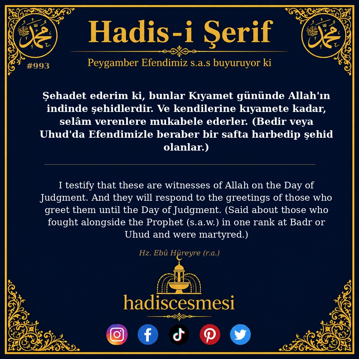 Hadis 0993