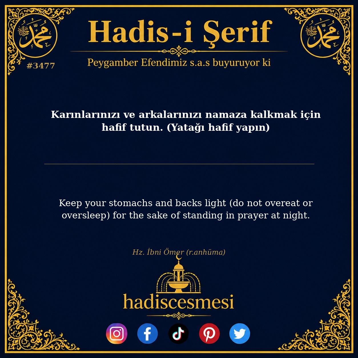 Hadis 3477