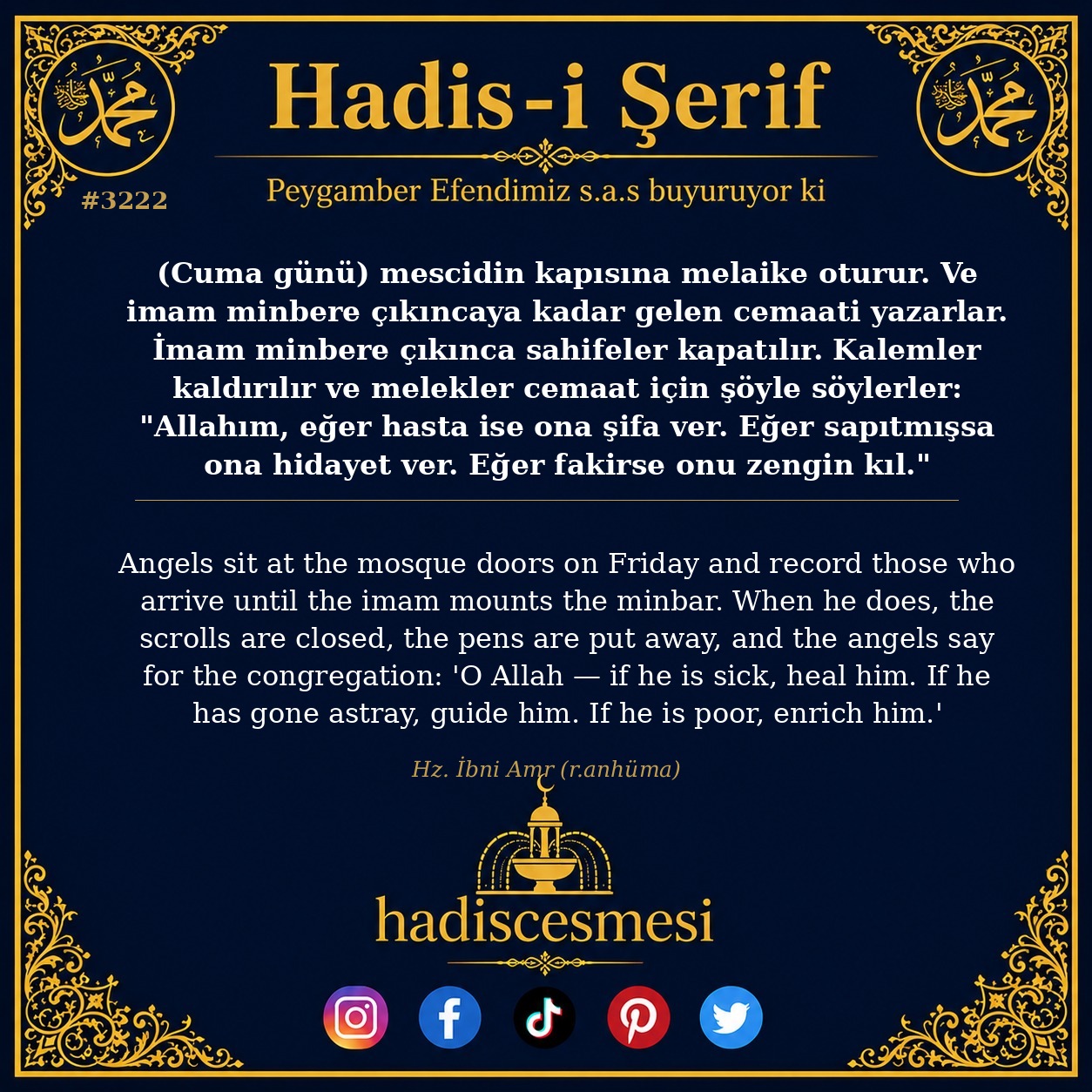 Hadis 3222