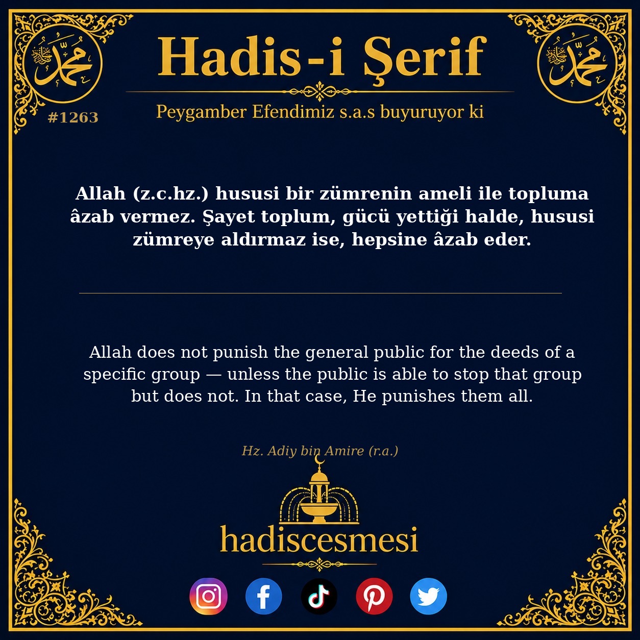 Hadis 1263