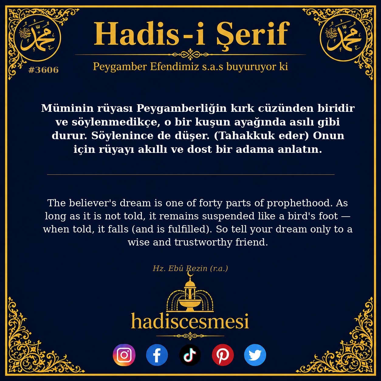Hadis 3606