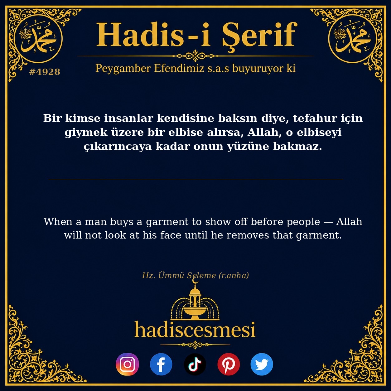 Hadis 4928