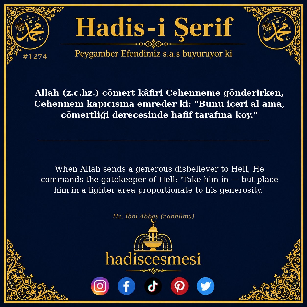 Hadis 1274