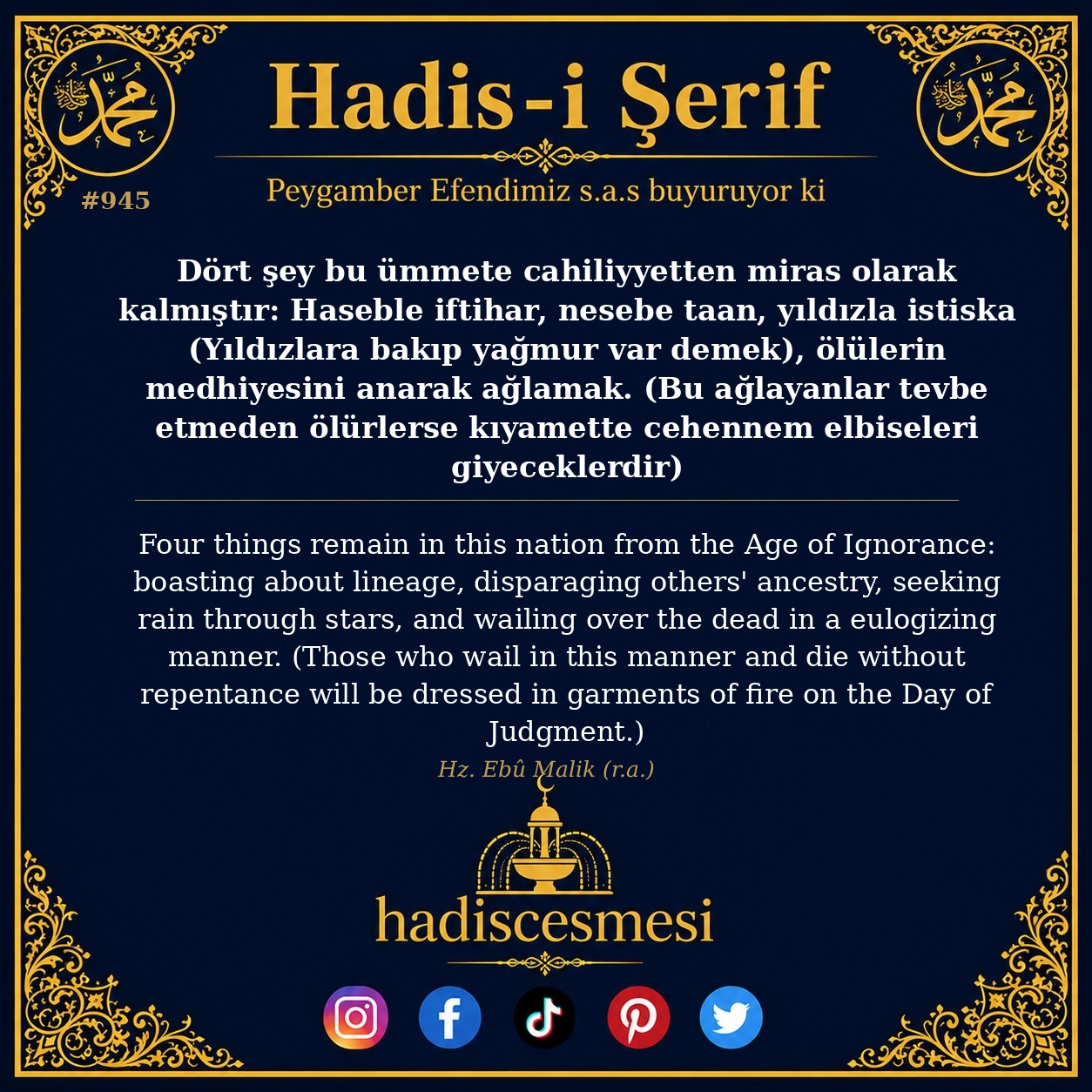 Hadis 0945