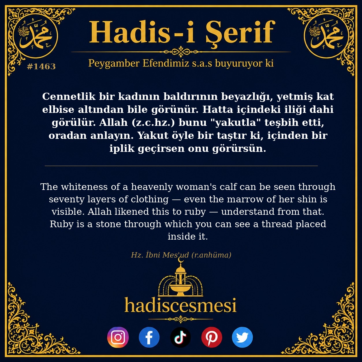 Hadis 1463