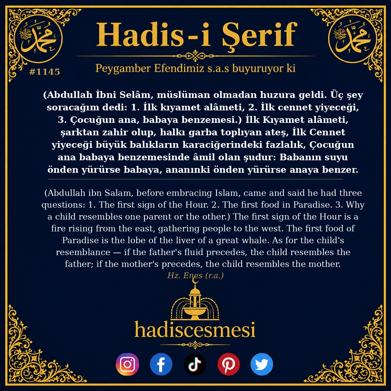 Hadis 1145