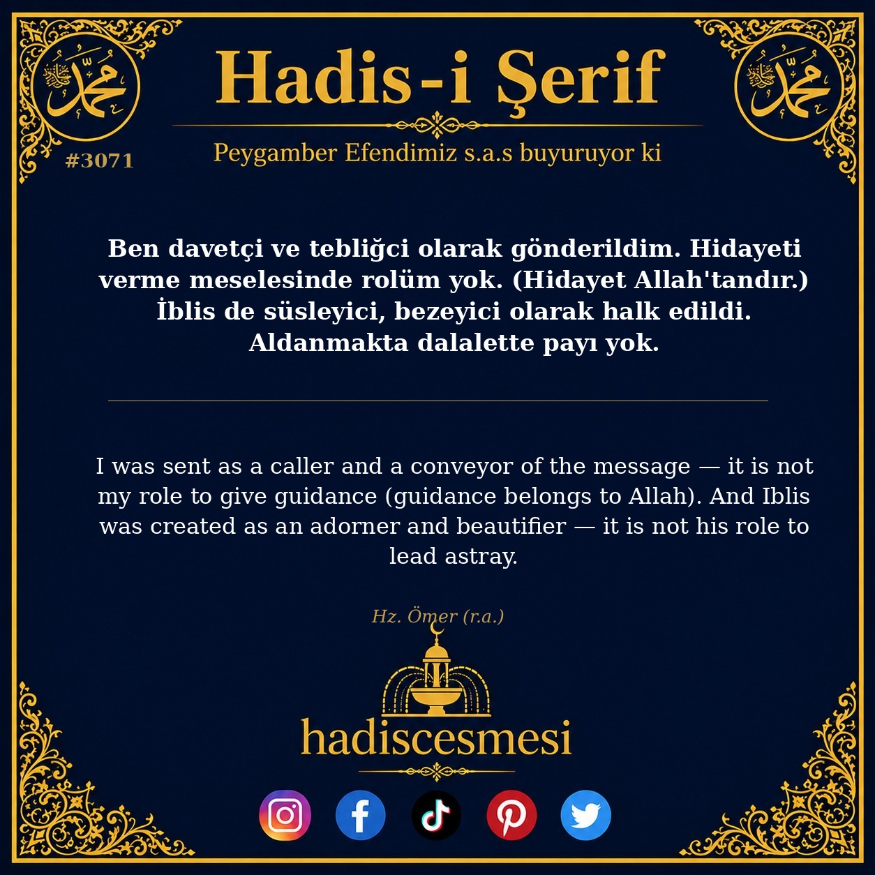 Hadis 3071