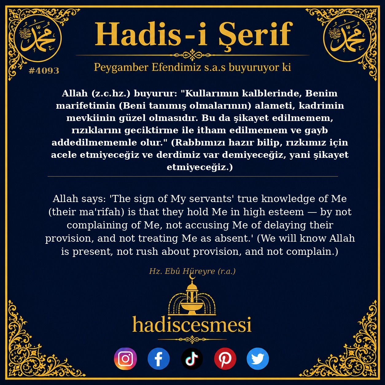 Hadis 4093