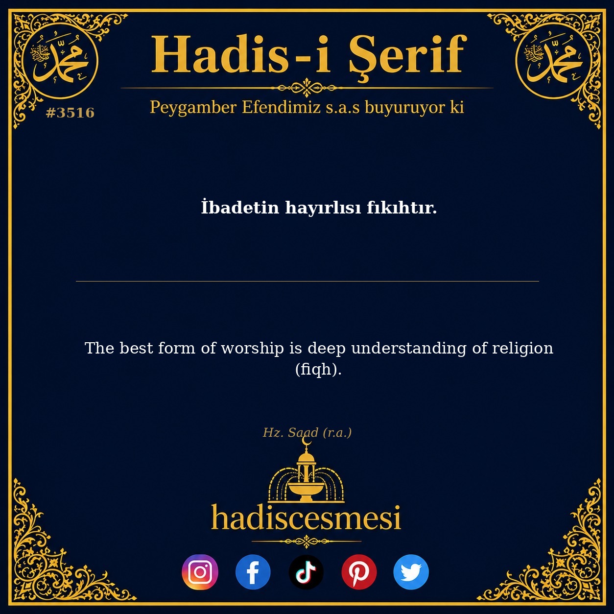Hadis 3516