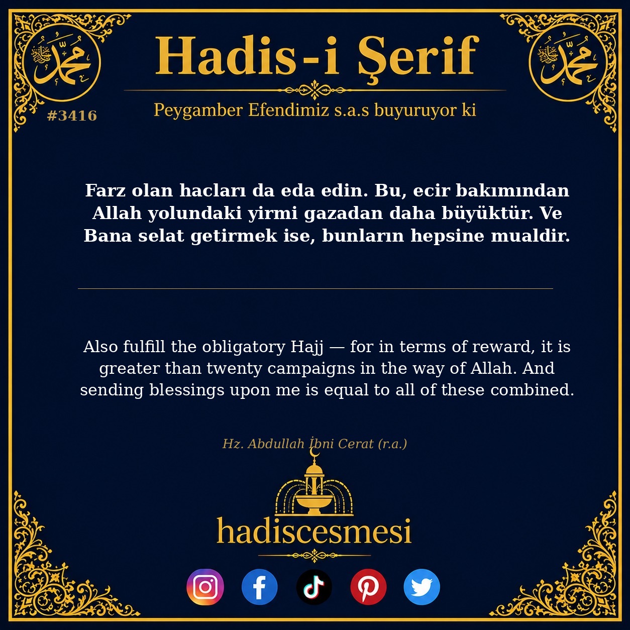 Hadis 3416