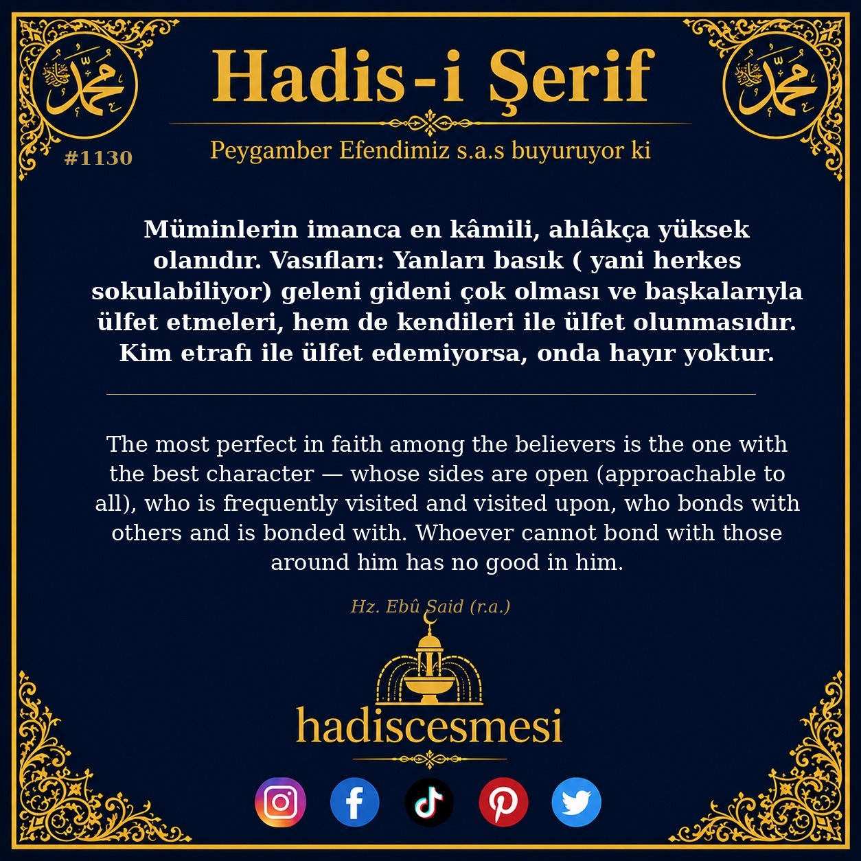 Hadis 1130
