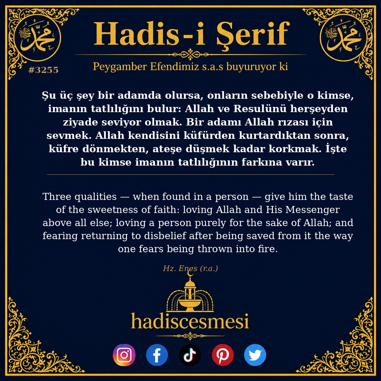 Hadis 3255