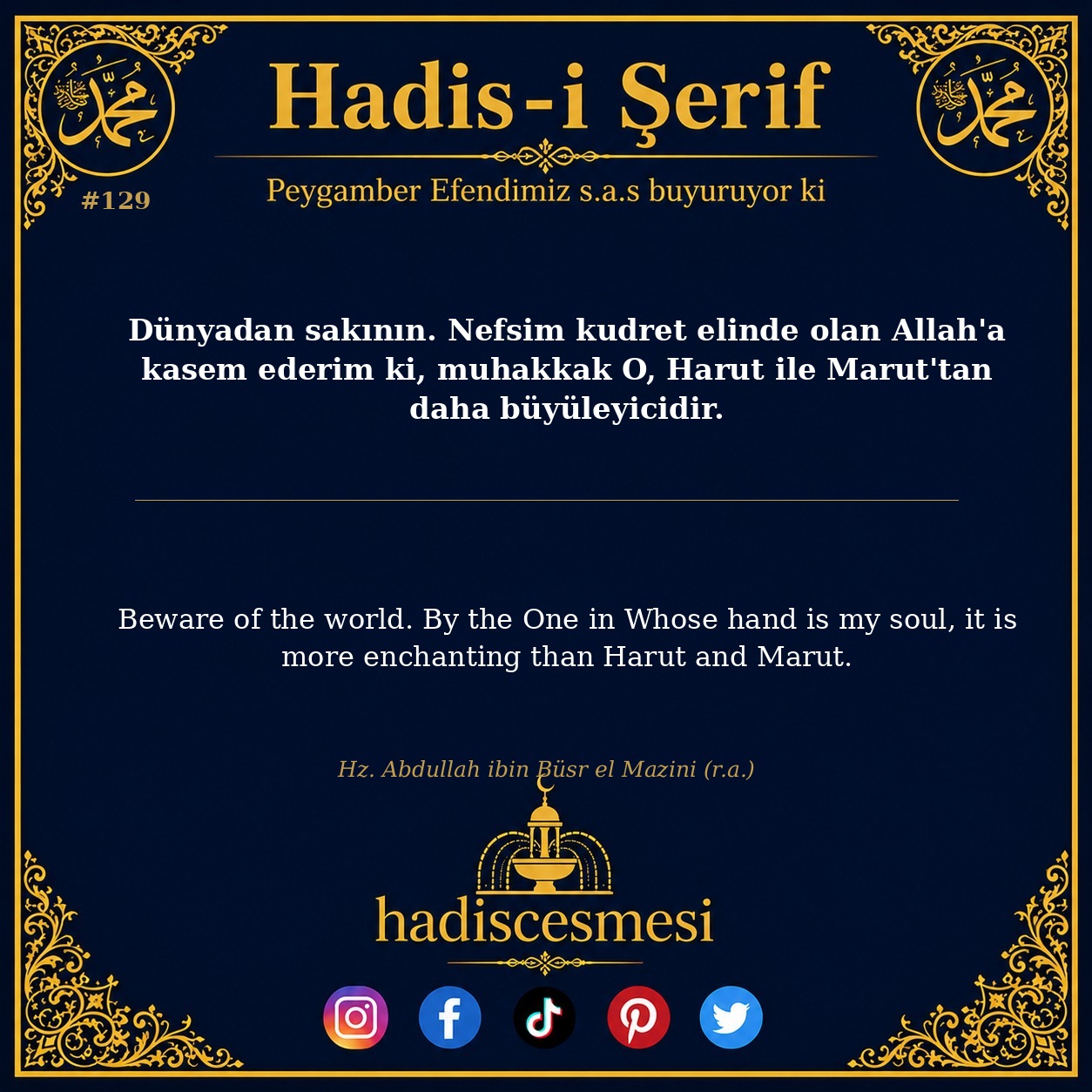 Hadis 0129