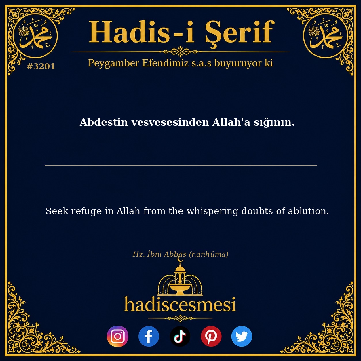 Hadis 3201