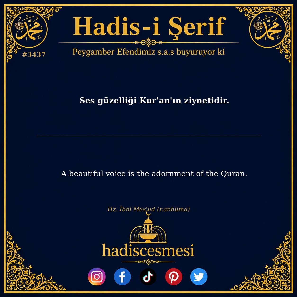Hadis 3437