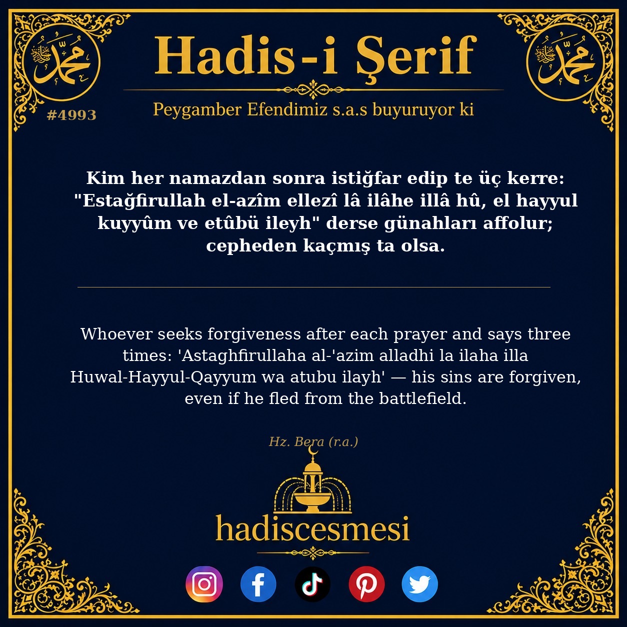 Hadis 4993