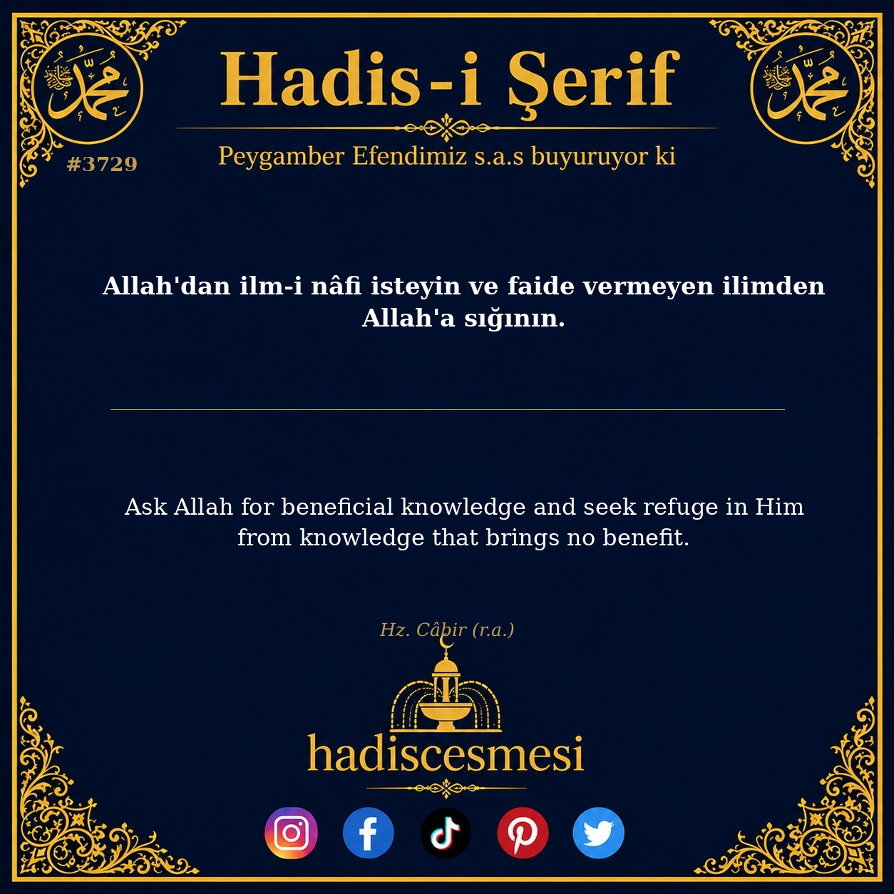Hadis 3729