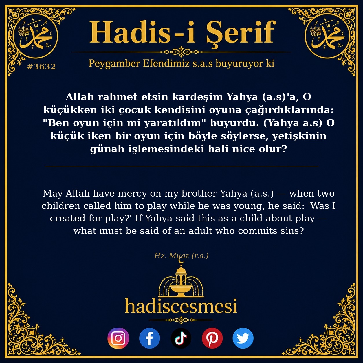 Hadis 3632