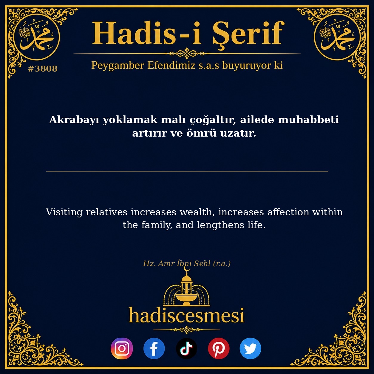 Hadis 3808