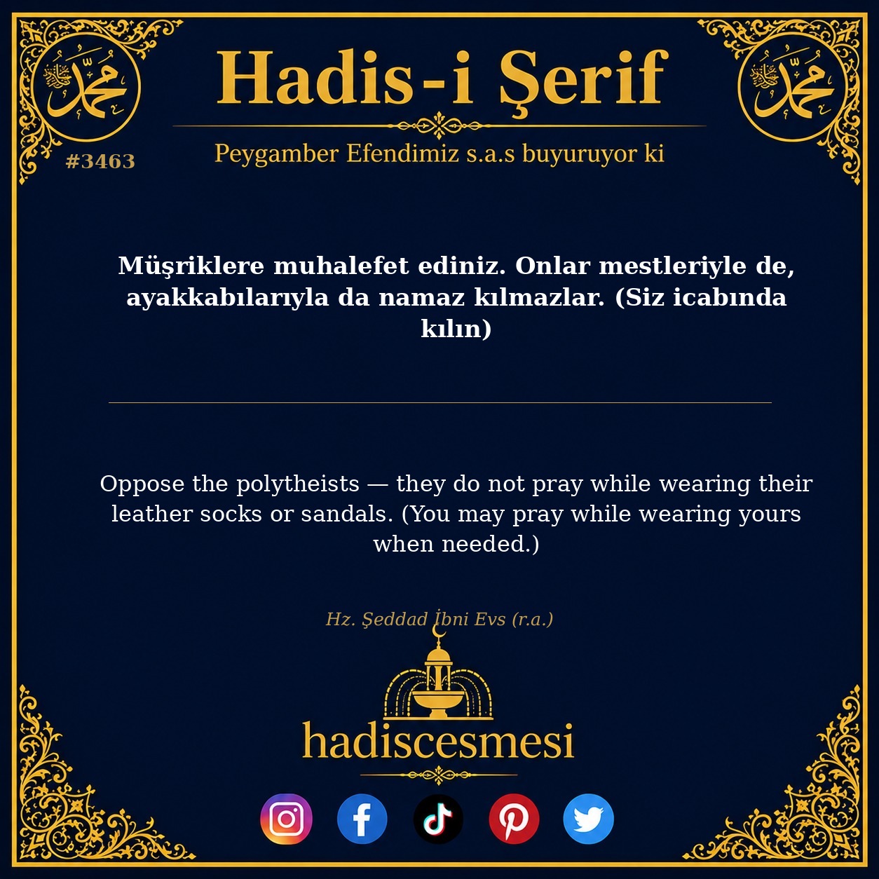 Hadis 3463