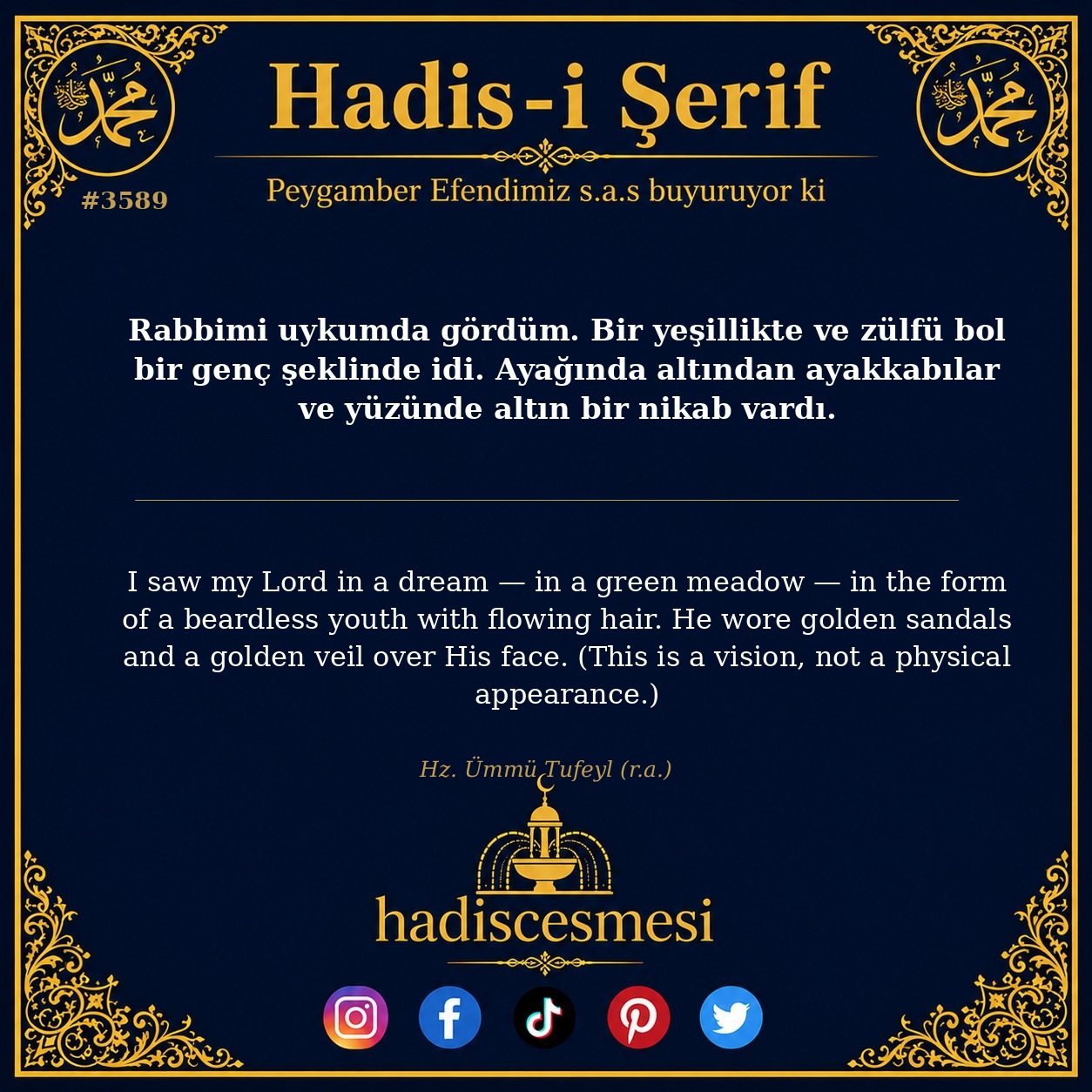 Hadis 3589