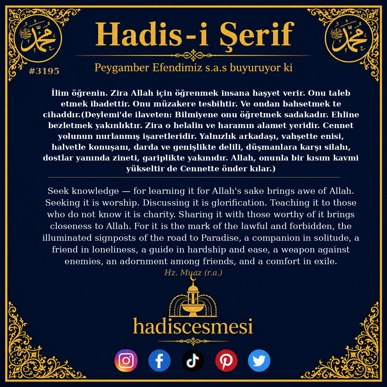 Hadis 3195