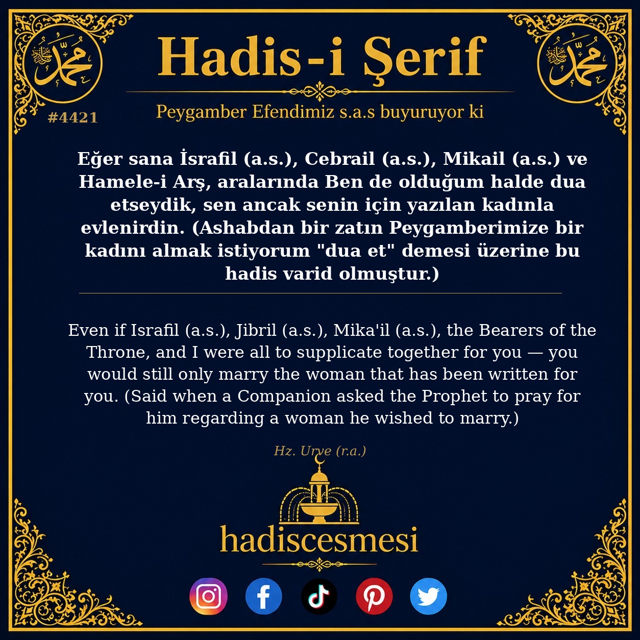 Hadis 4421