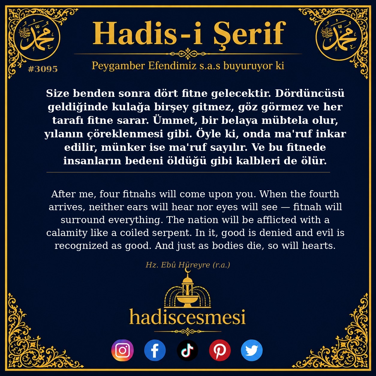 Hadis 3095