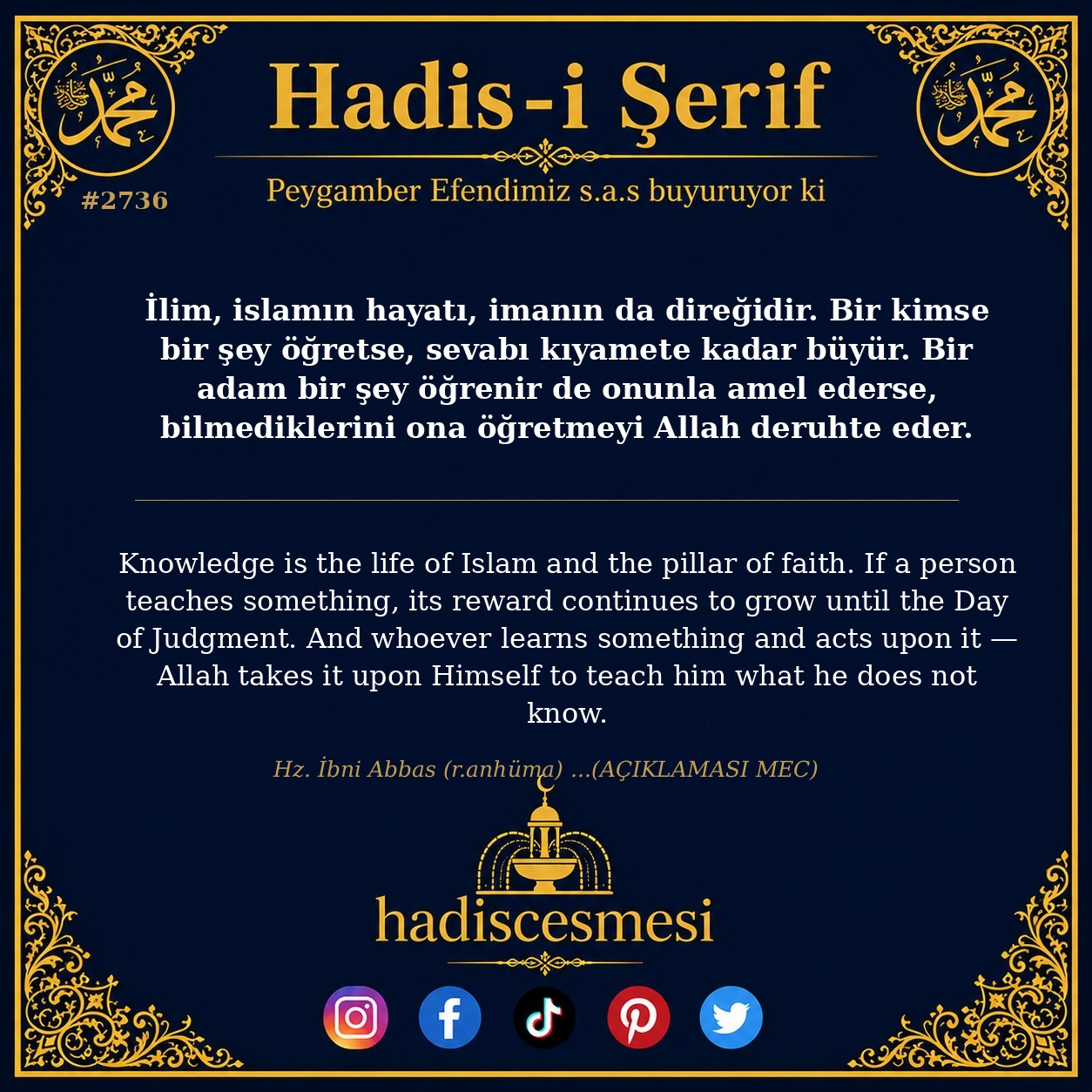 Hadis 2736