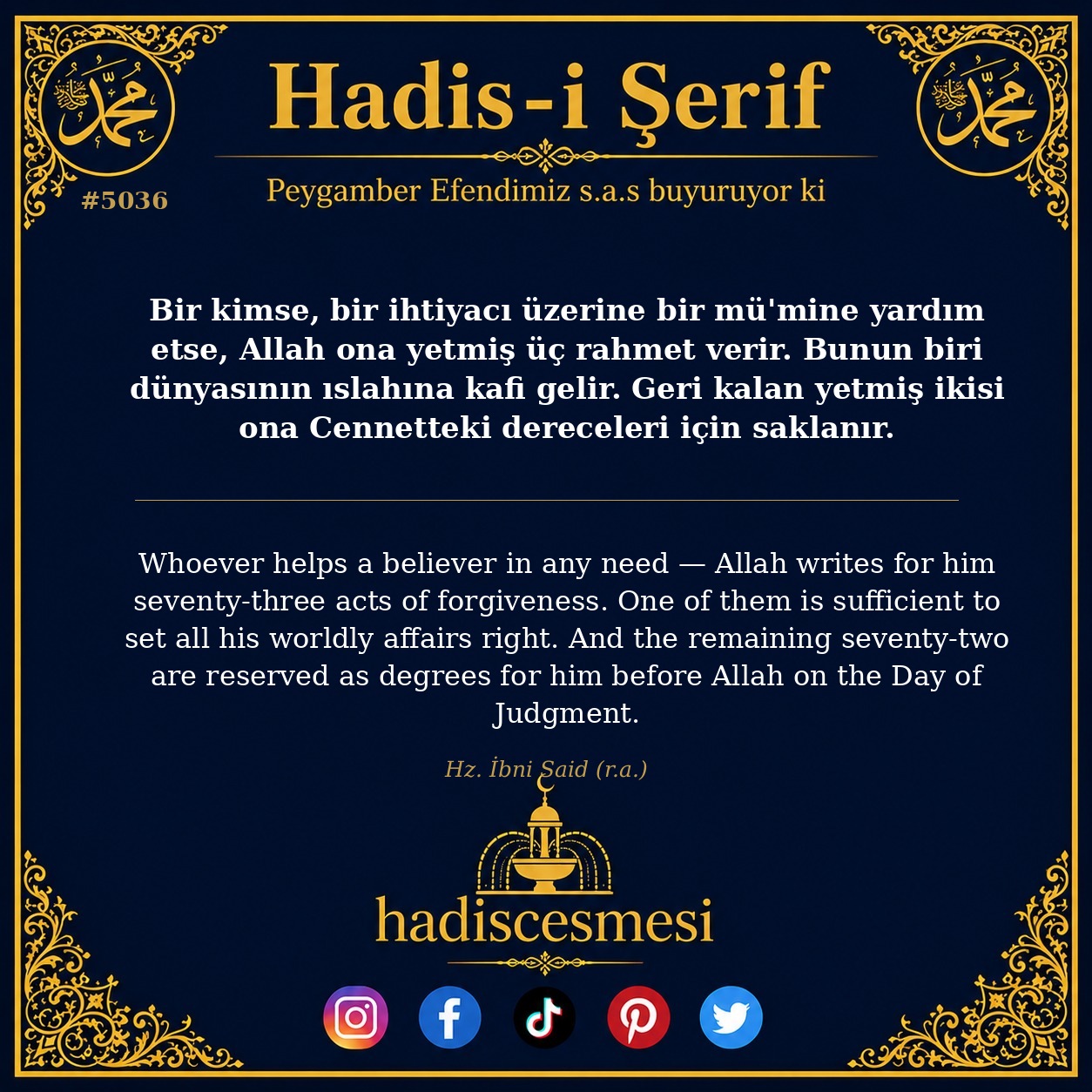 Hadis 5036