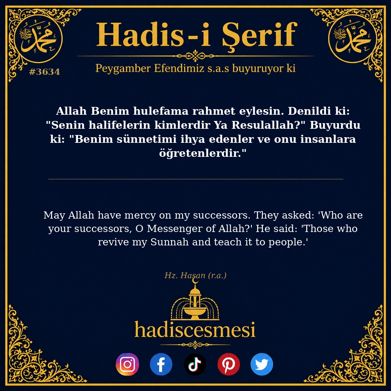 Hadis 3634