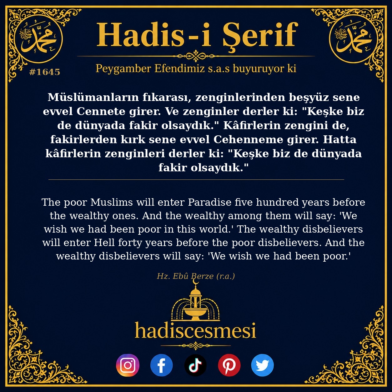 Hadis 1645