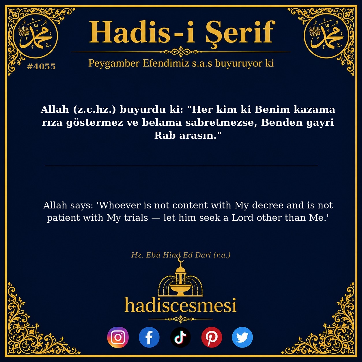 Hadis 4055