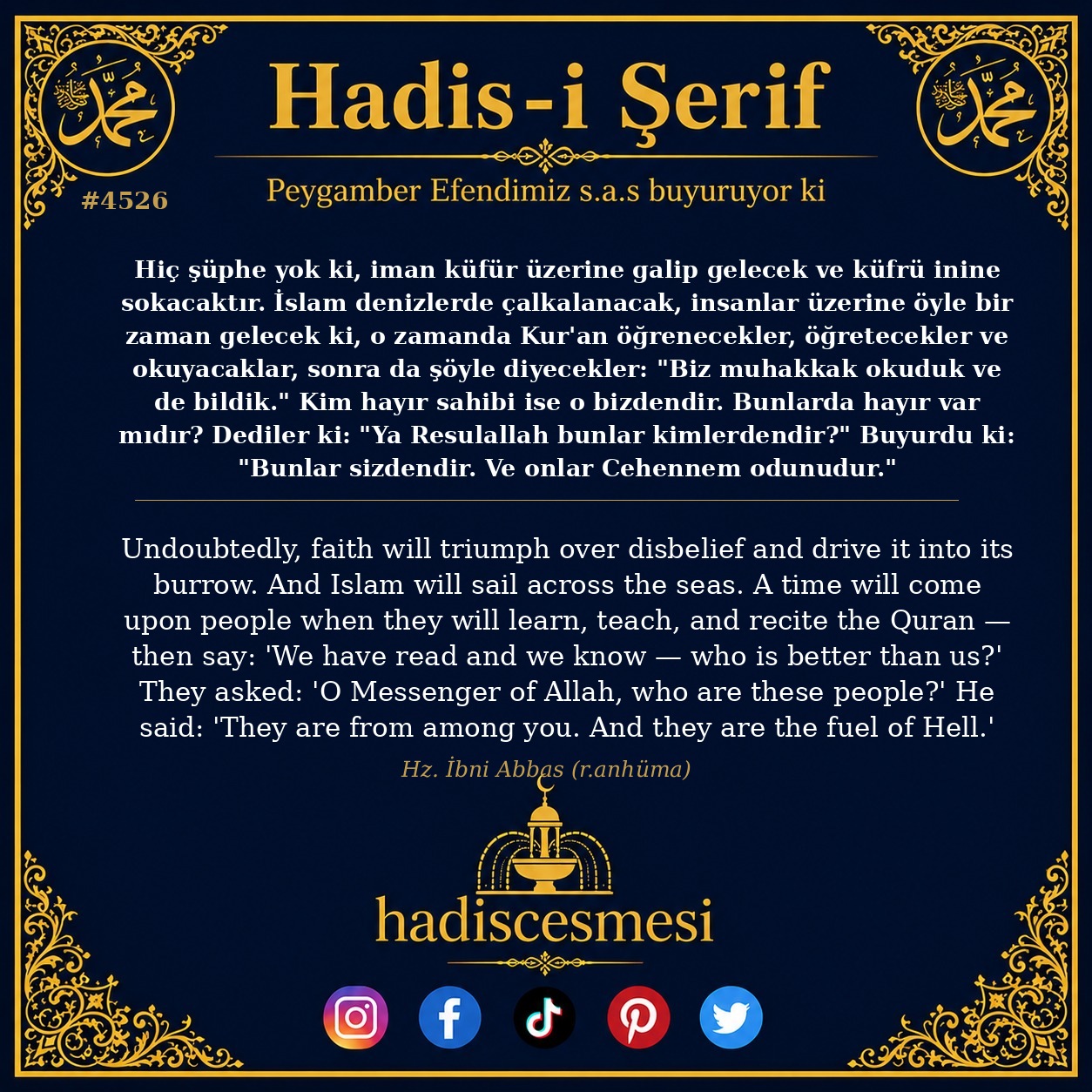 Hadis 4526
