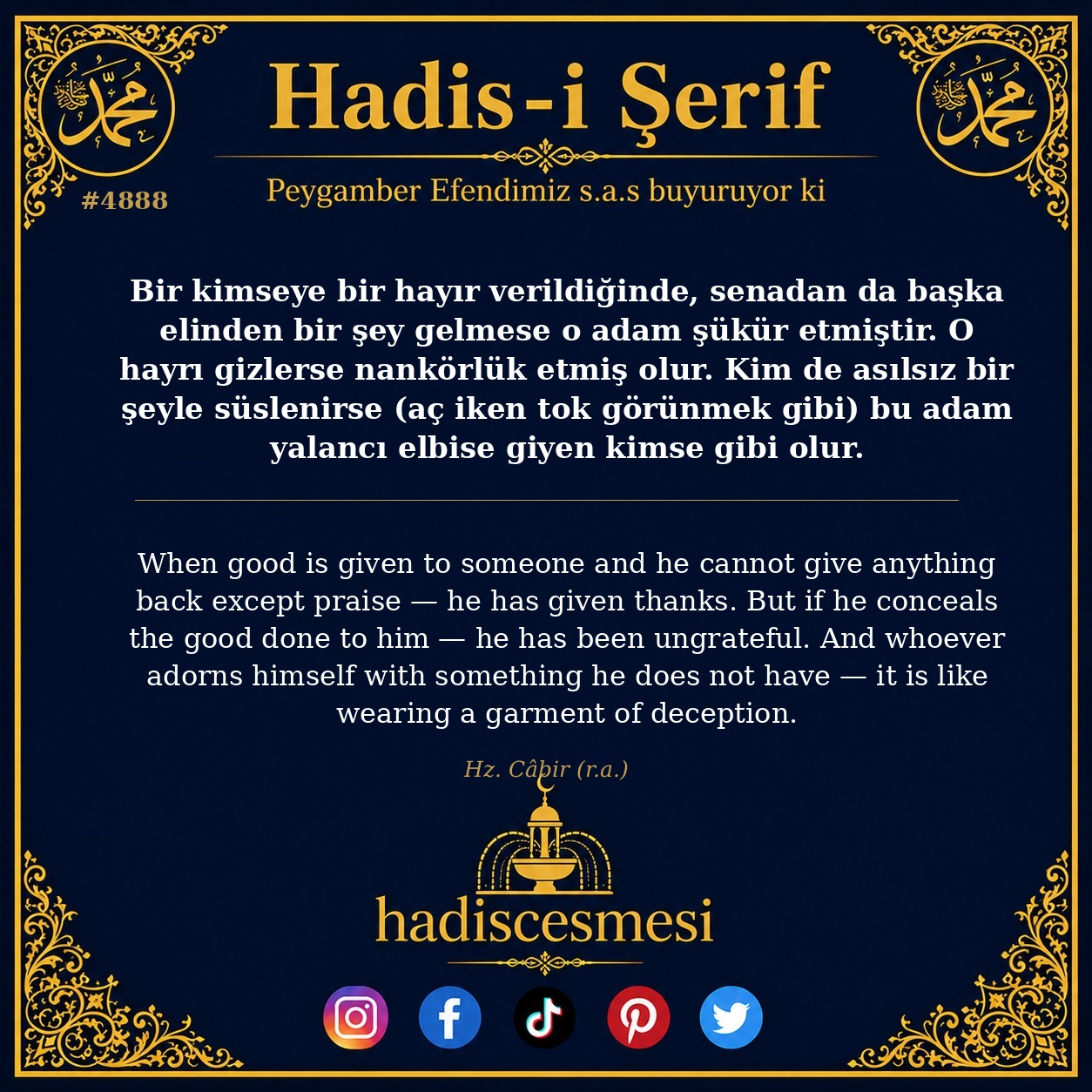 Hadis 4888