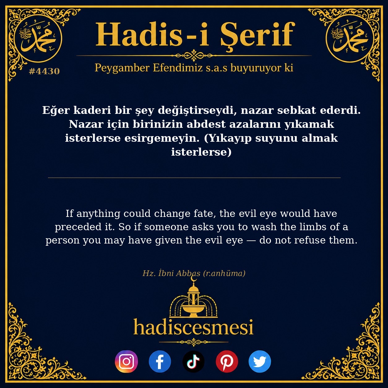 Hadis 4430