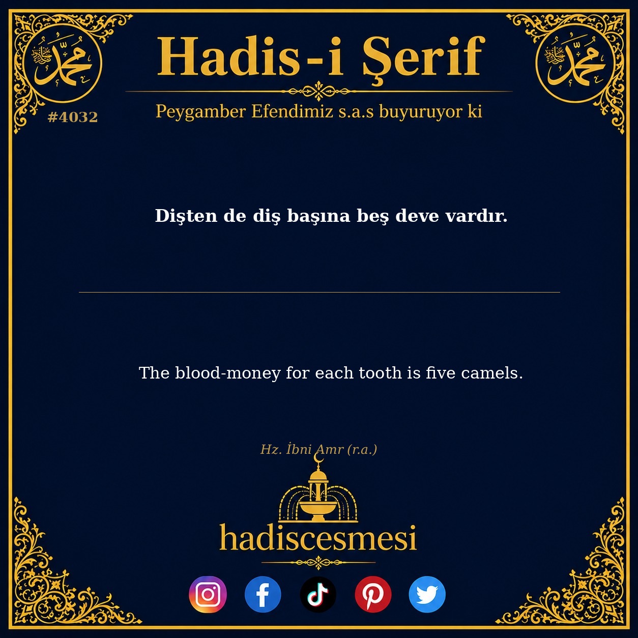 Hadis 4032
