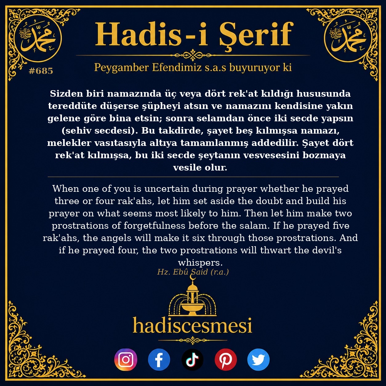 Hadis 0685
