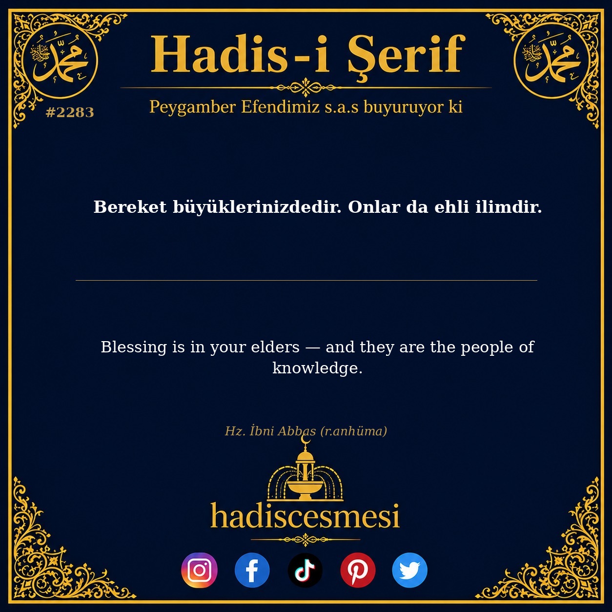 Hadis 2283