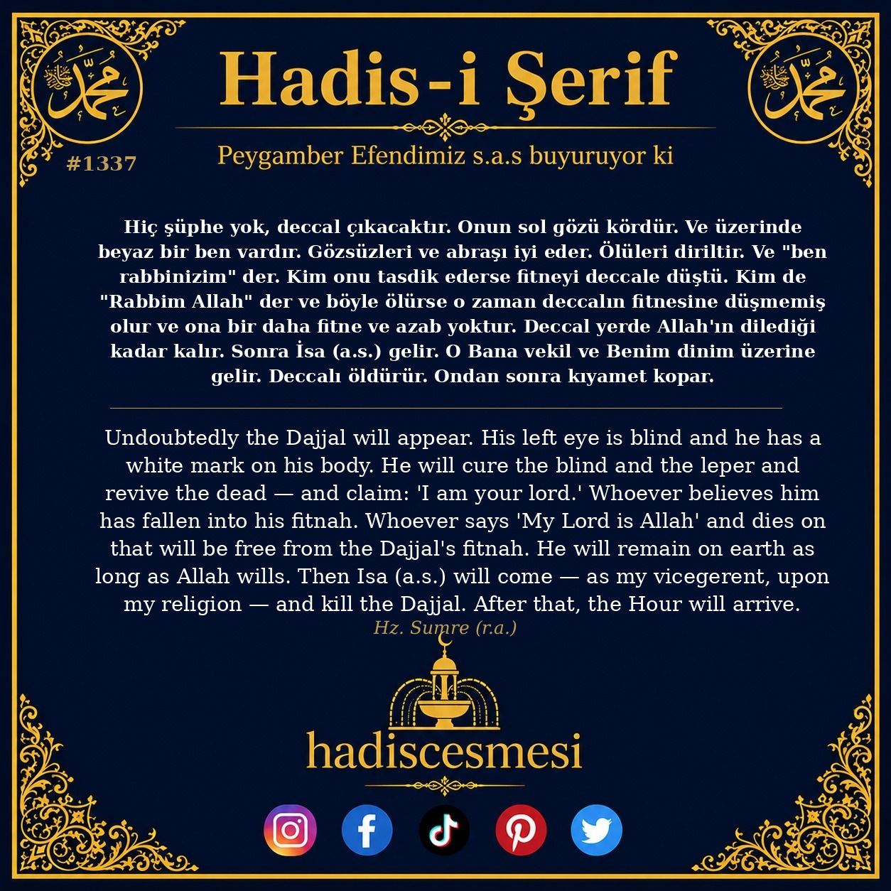 Hadis 1337